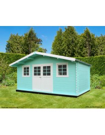 Abri de jardin en bois, Douai, 15,14 m², 28 mm, Solid, achat, pas cher