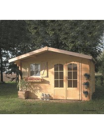 Abri de jardin en bois, Morzine, 12,73 m², 40 mm, Solid, achat, pas cher