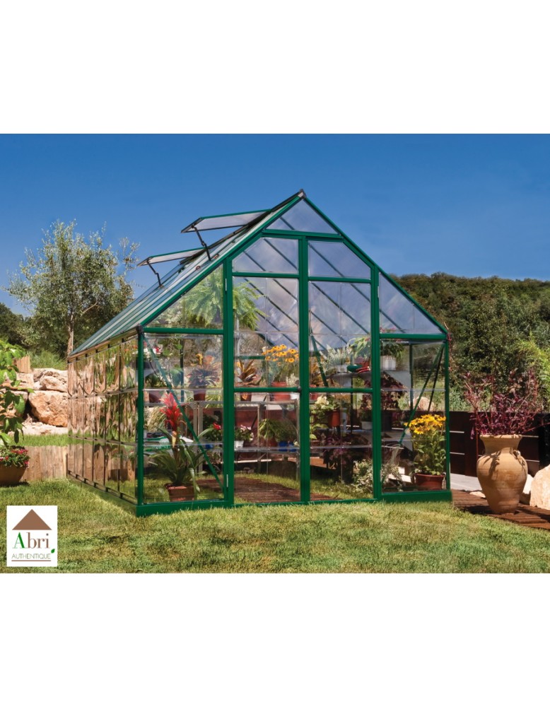 Serre de jardin, Balance Vert, Polycarbonate, cristallin, canopia